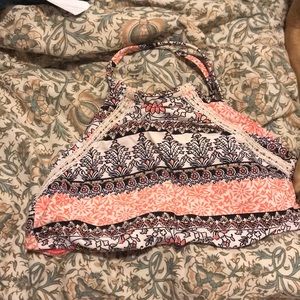 halter bikini top